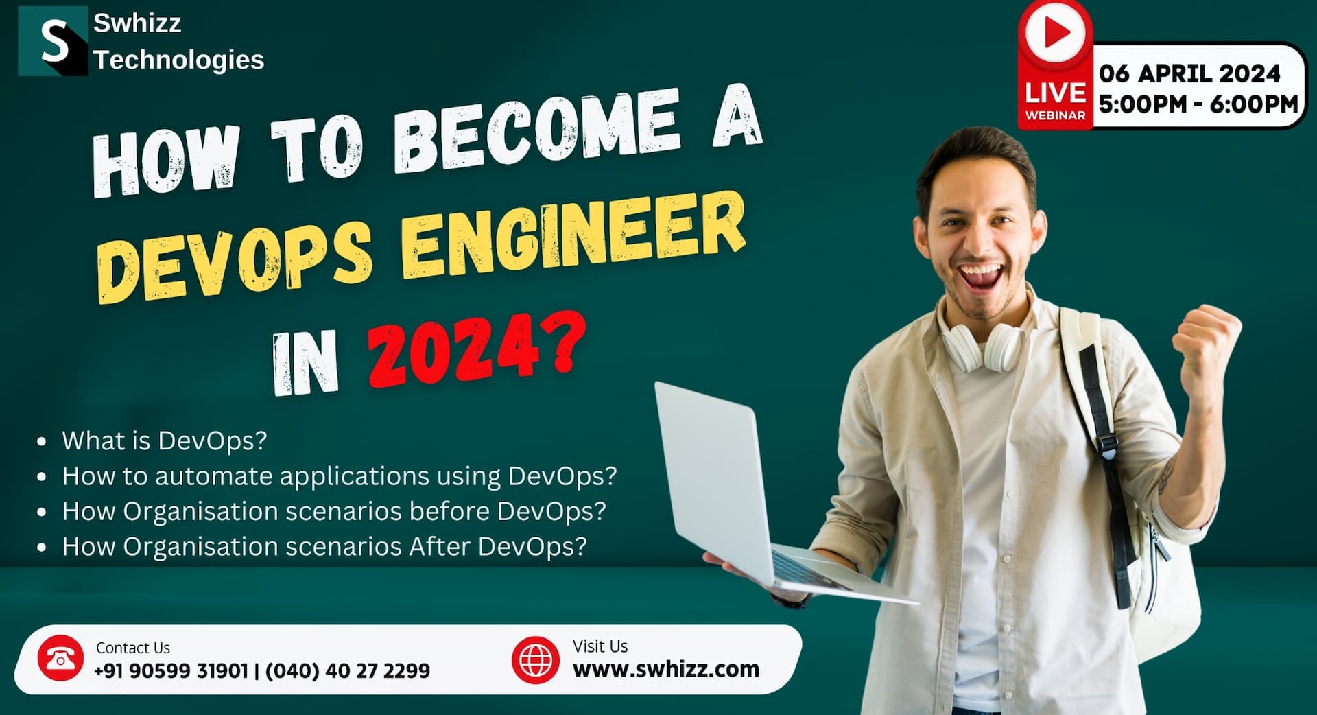 WEBNARS HOW TO BECOME A DEVOPS ENGINEER IN 2024 ?